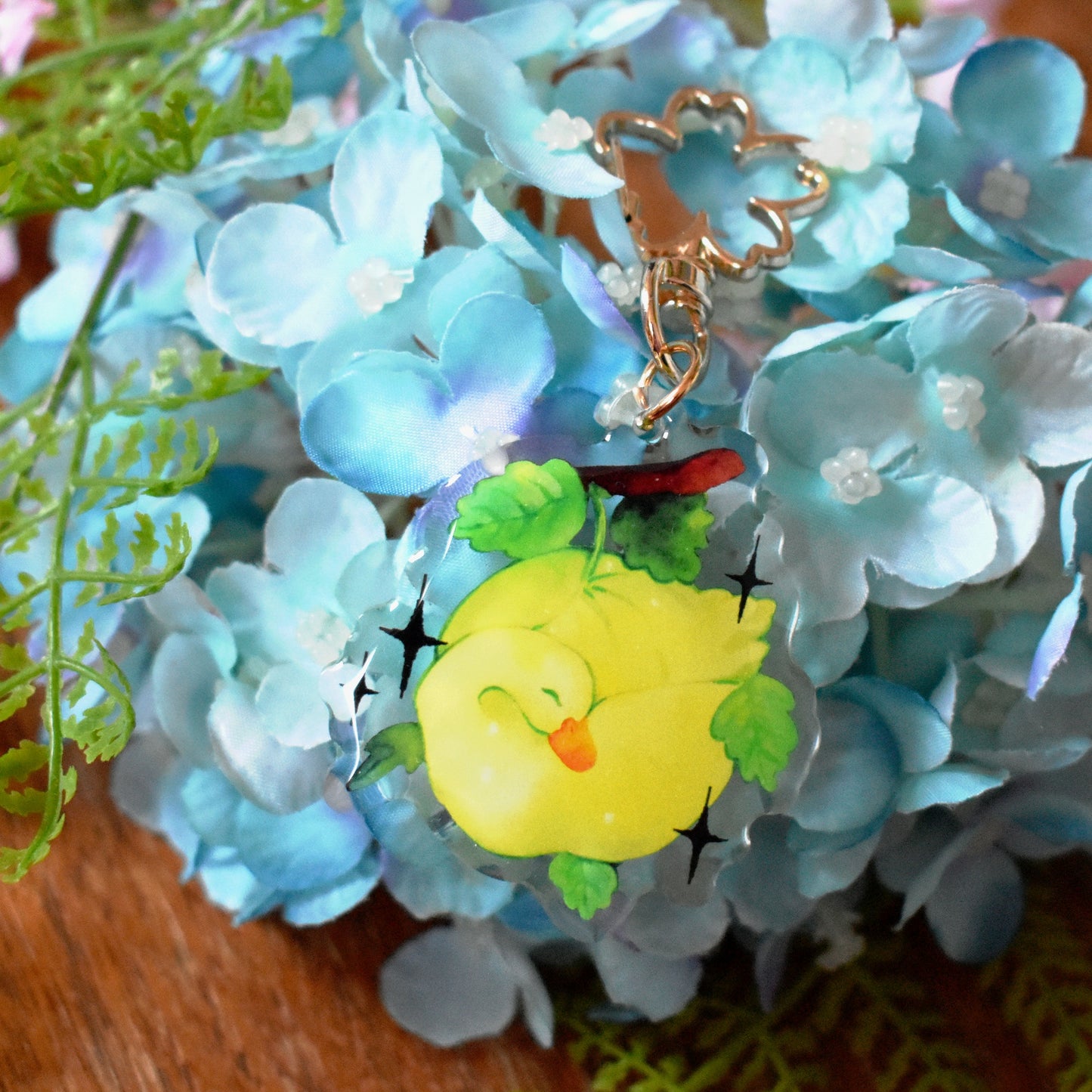 Gooseberry - Clear Acrylic Charm