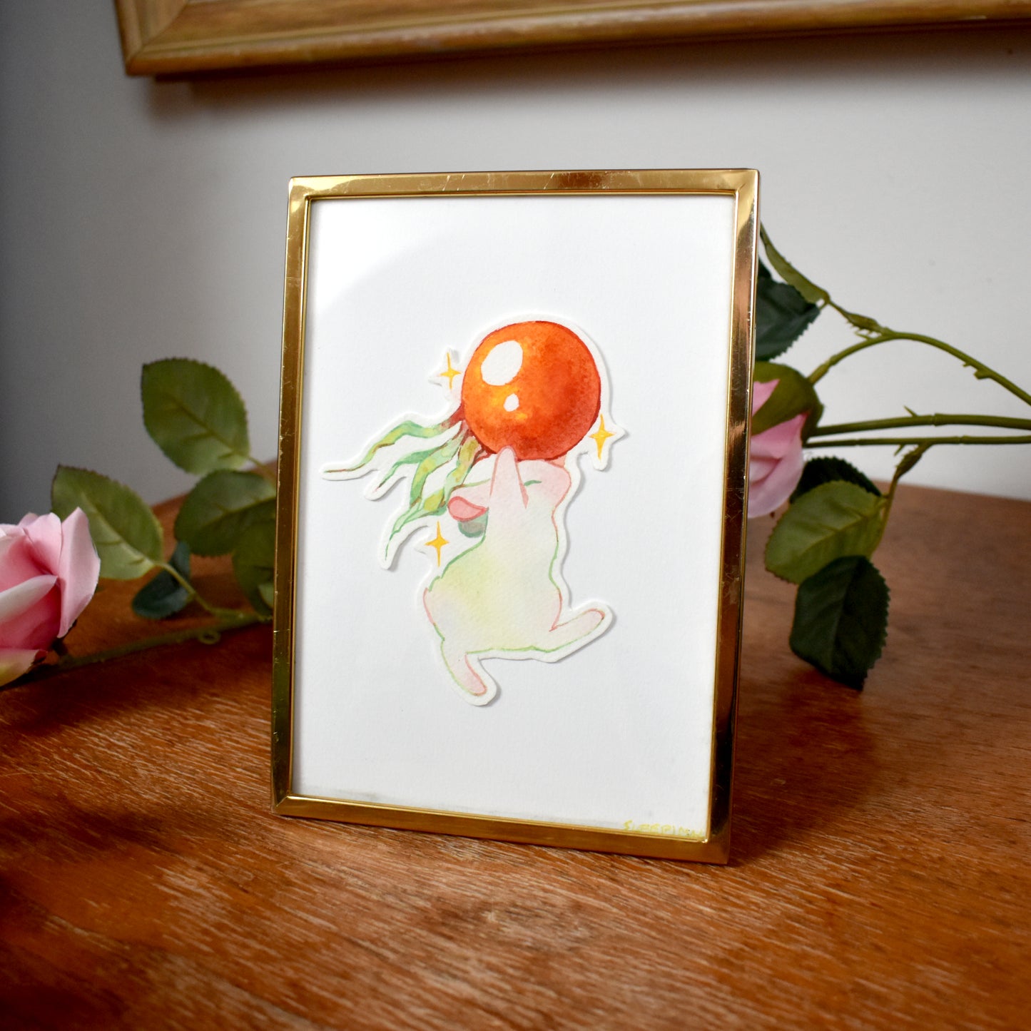 Rosehip Buns - Proud - Original Watercolour Artwork