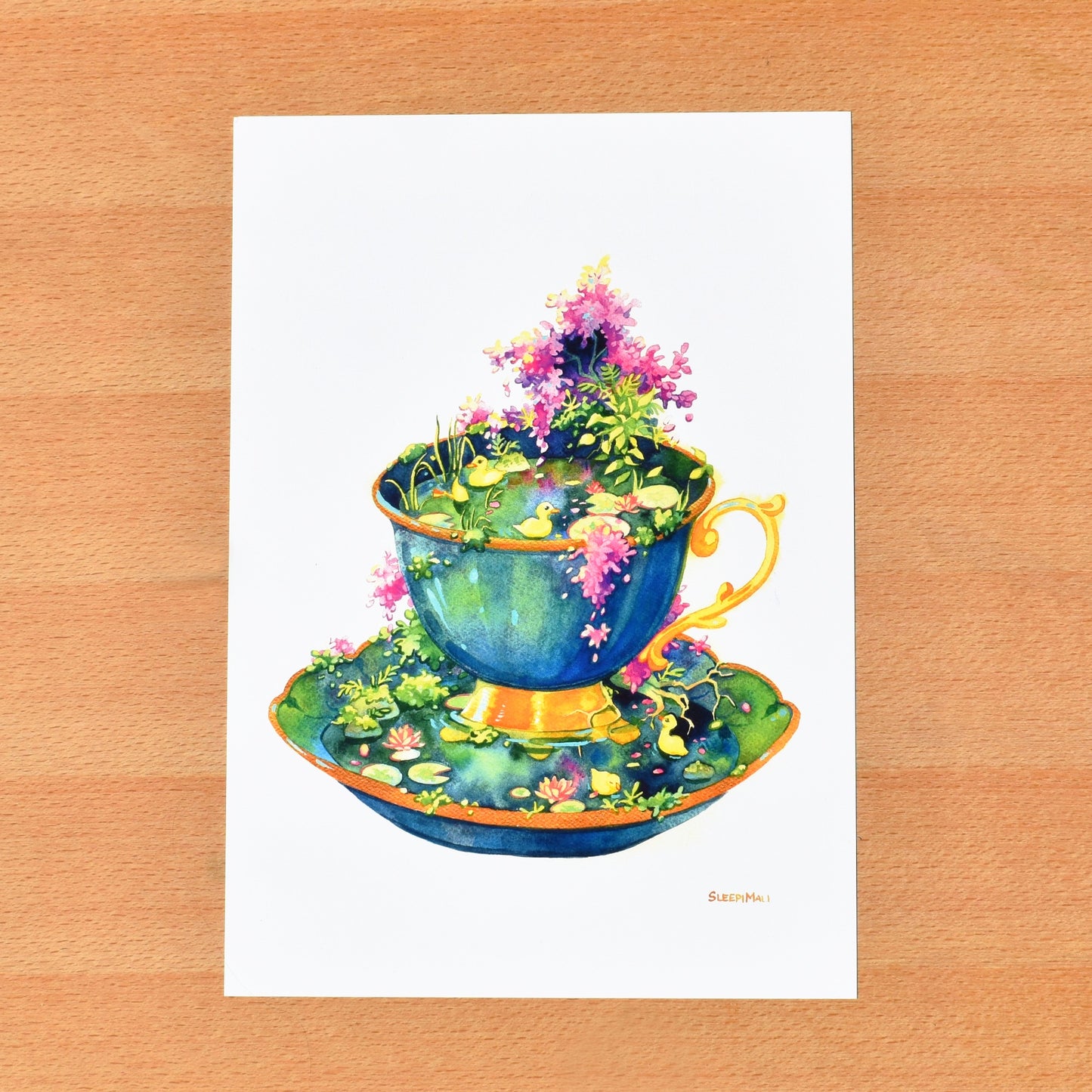 Teacup Biotope - A4 print