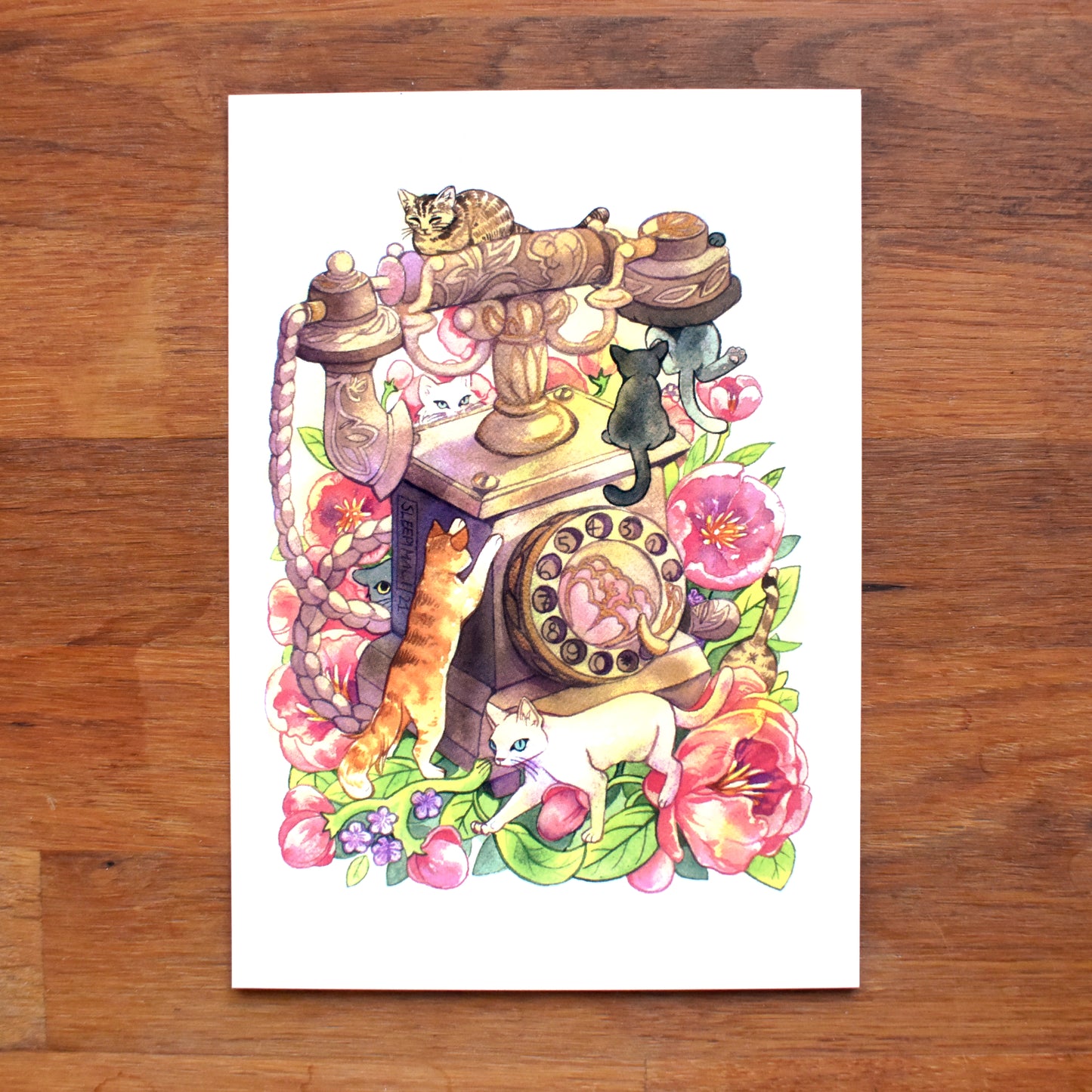 Catcalling - Postcard Print