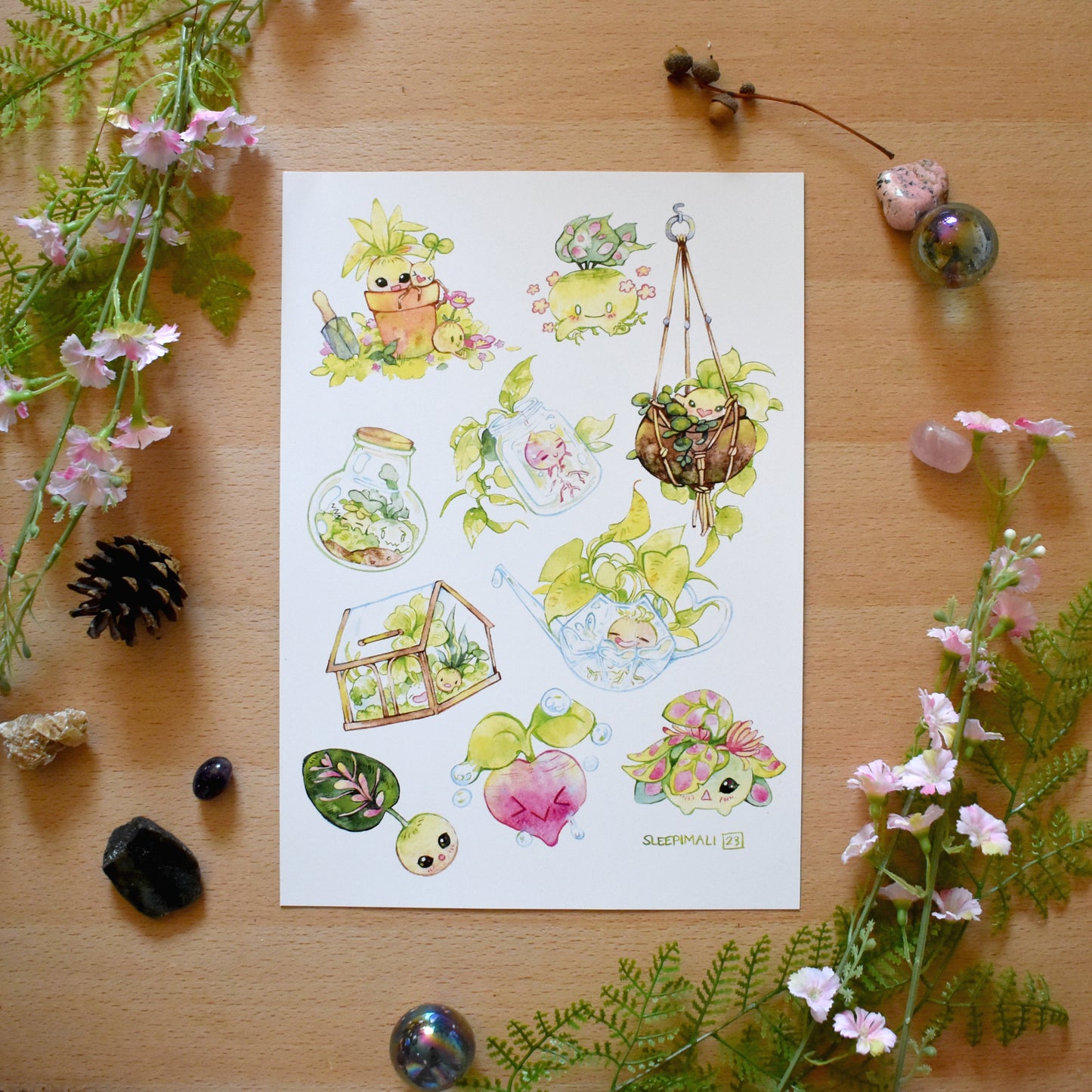 Plant Bebs Print