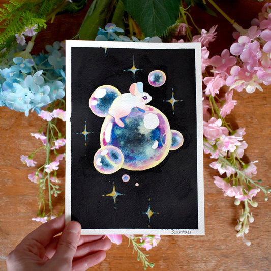 Fleeting but Beautiful - Original Watercolour and Ink Painting