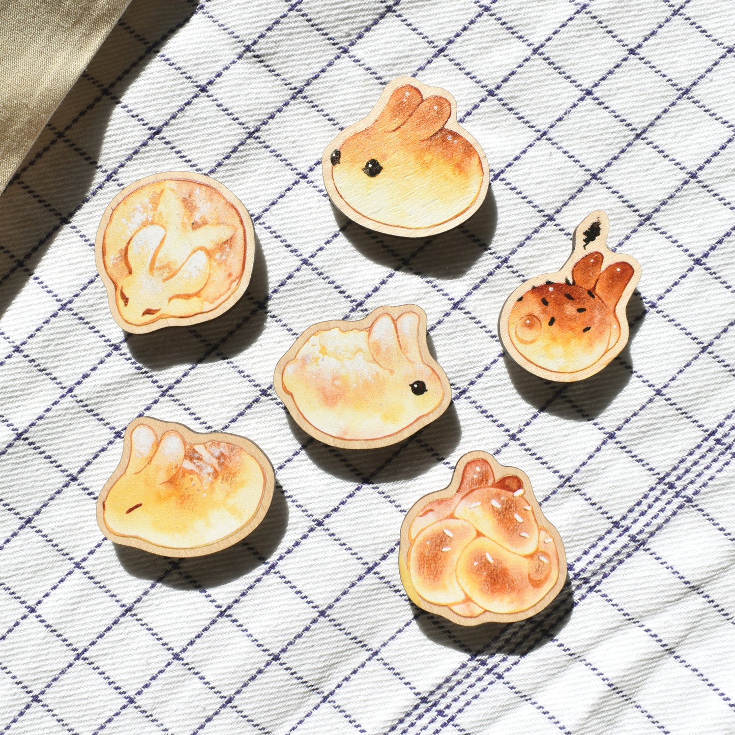 Bunbun Fridge Magnets - Pack of 6