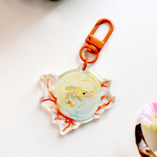 Shramp - Clear Acrylic Charm