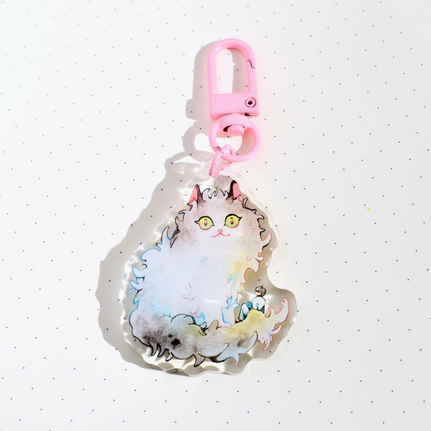FRIEND - Clear Acrylic Charm