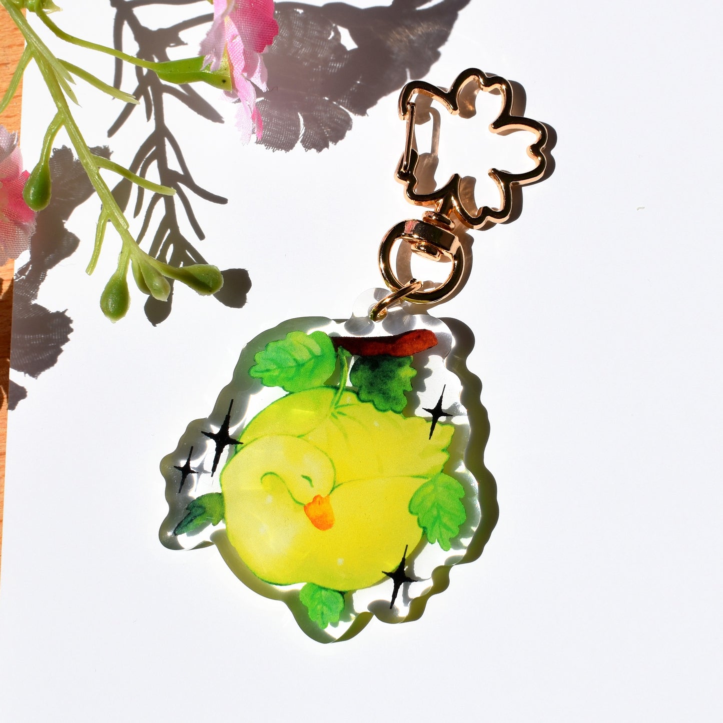 Gooseberry - Clear Acrylic Charm
