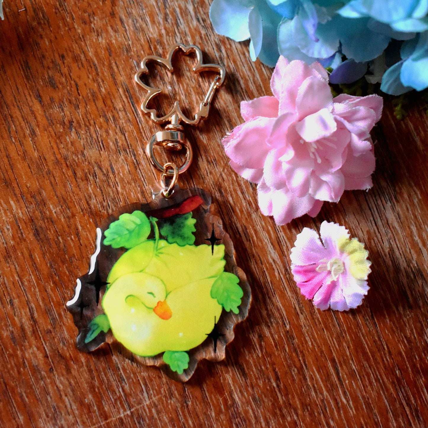 Gooseberry - Clear Acrylic Charm