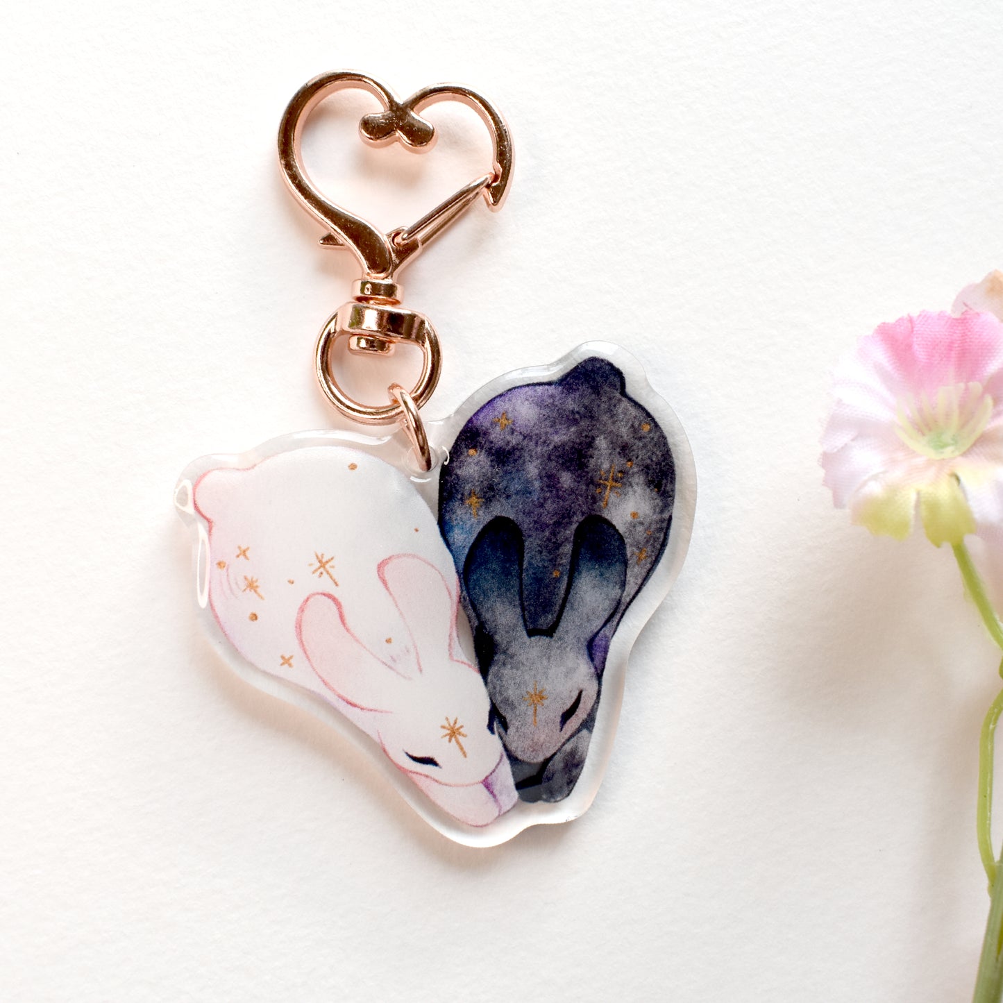 I Want Nobunny But You - Clear Acrylic Charm
