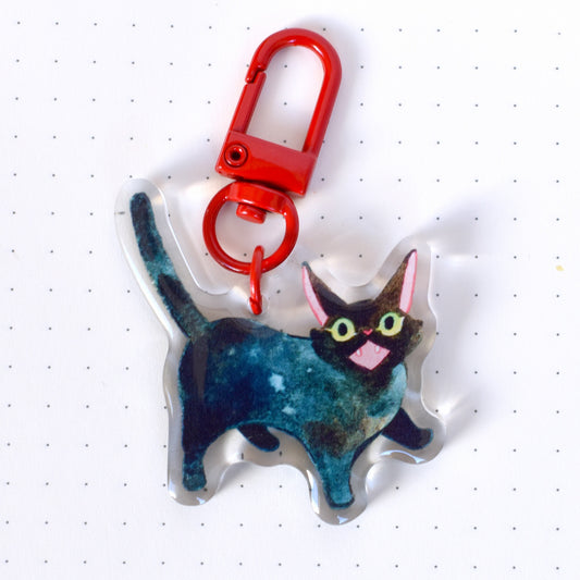 YELL - Clear Acrylic Charm