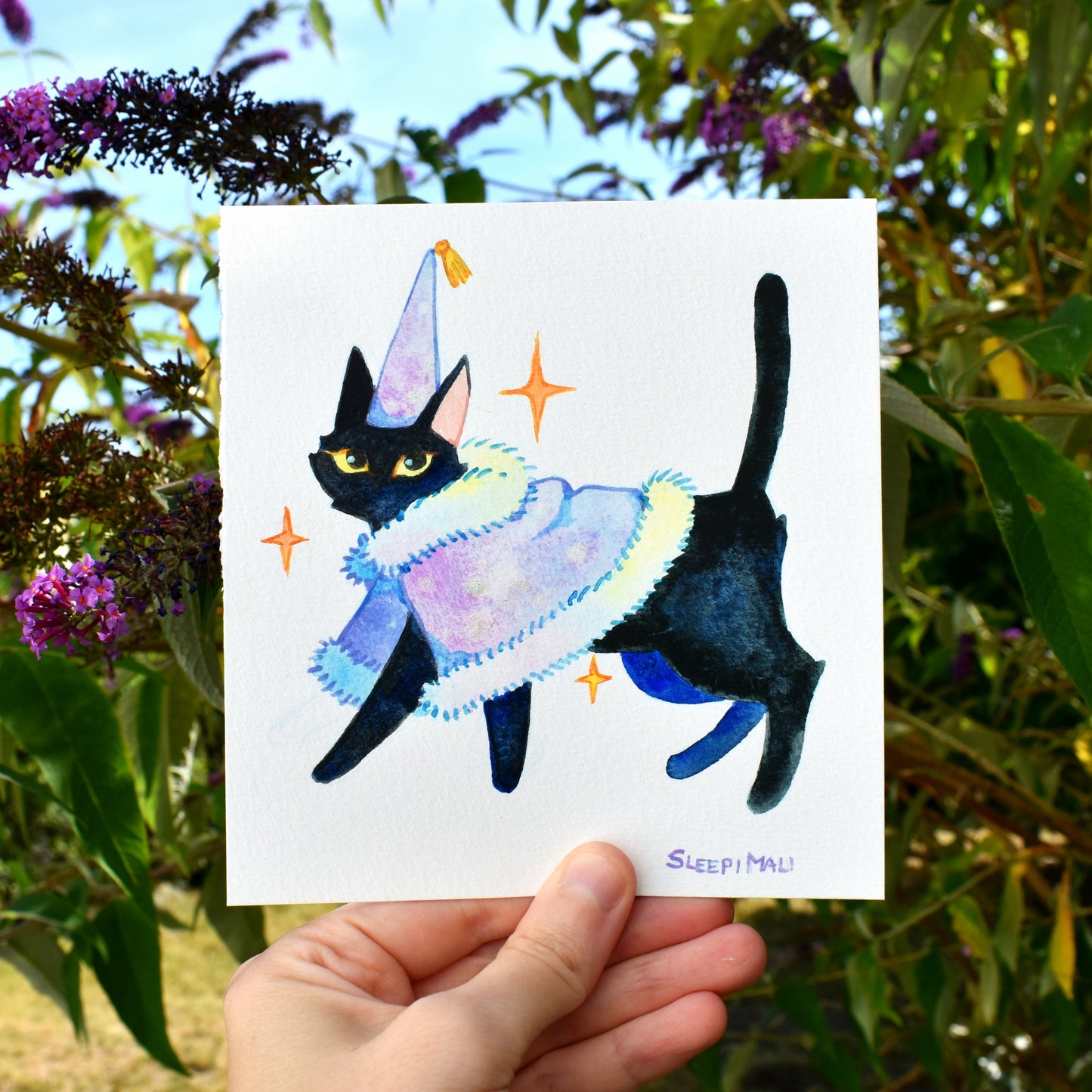 Little Mage - Original Watercolour Painting