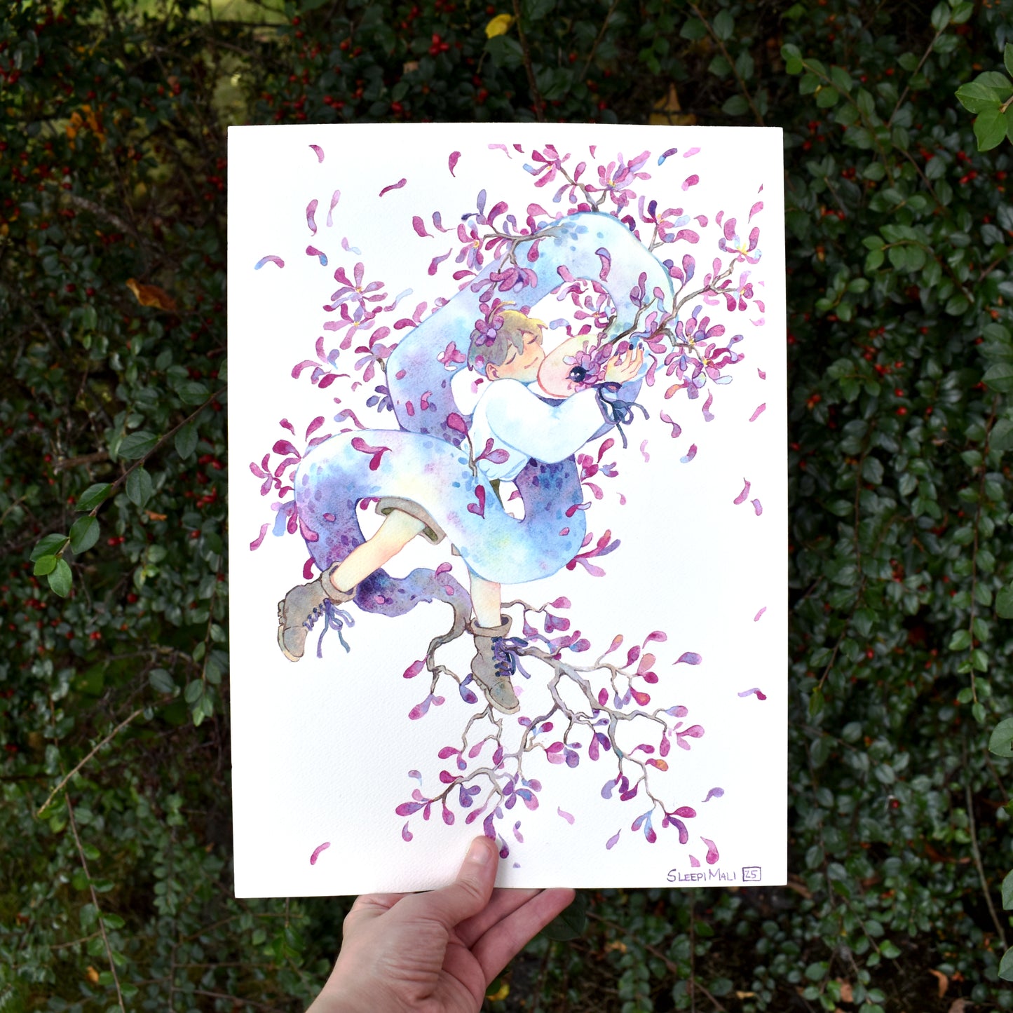 Spring Noodle - Original Watercolour Painting