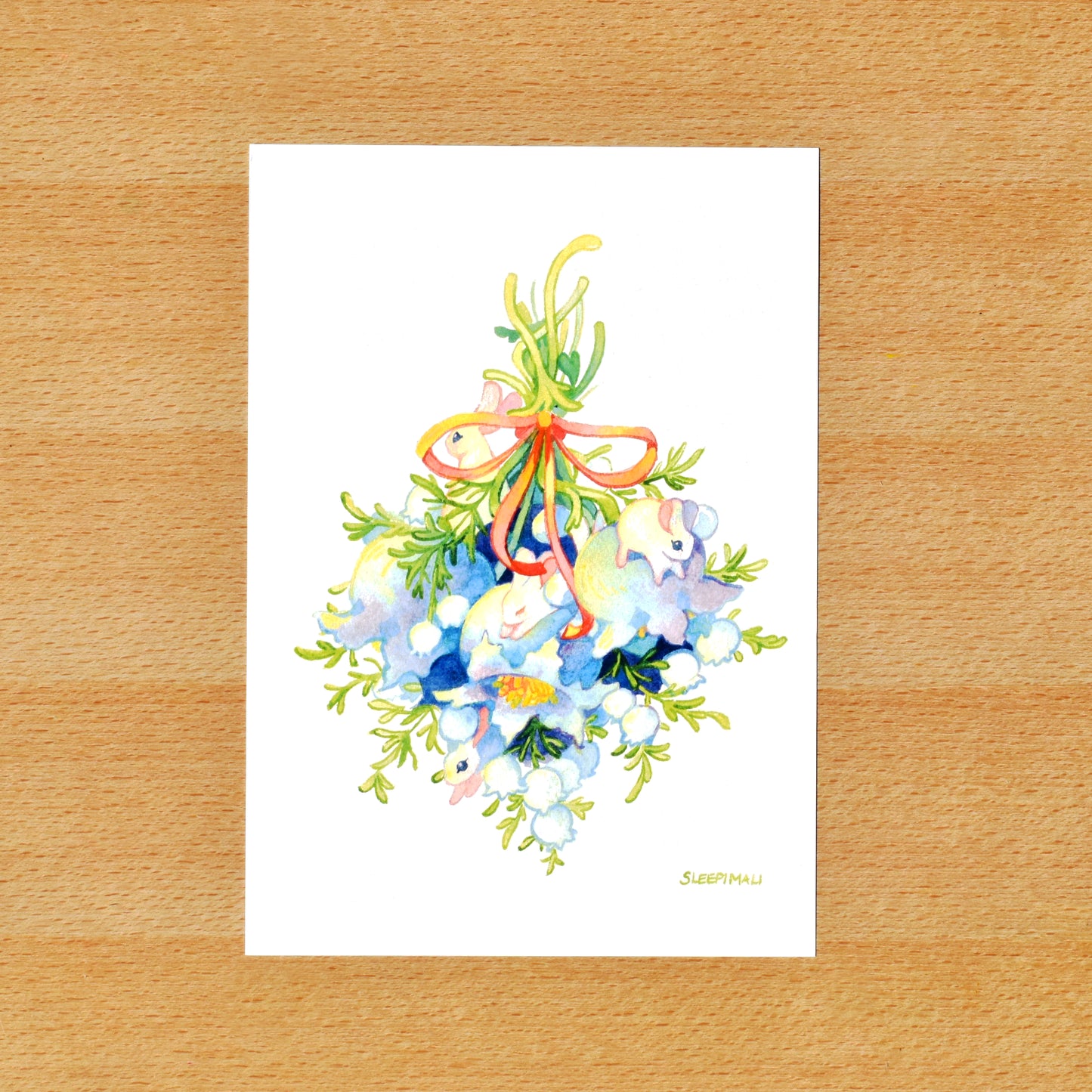 A Lovely Bouquet - A5 Print