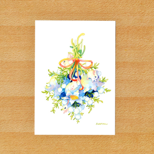A Lovely Bouquet - A5 Print