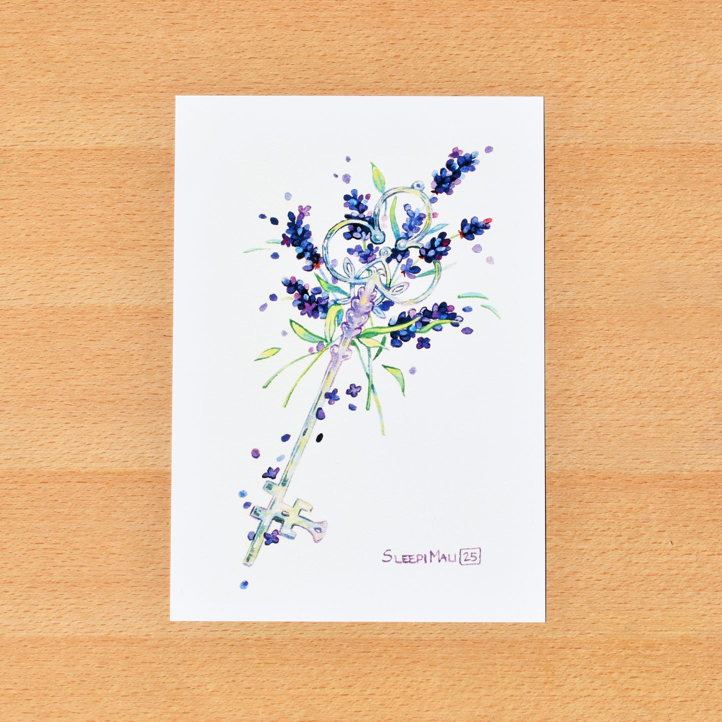 Key of Calm - A5 Print