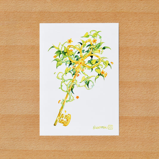 Key of Growth - A5 Print