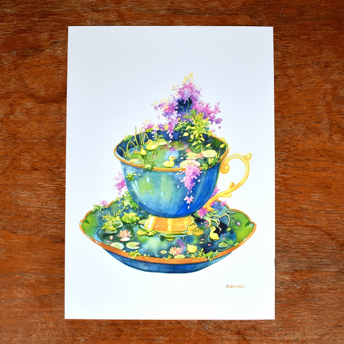 Teacup Biotope - A4 print