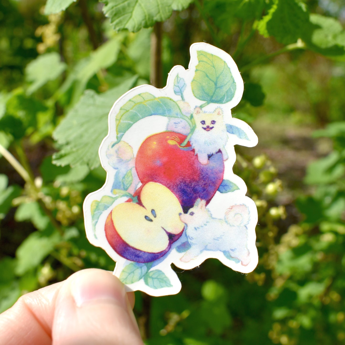 Pom(me)s Sticker