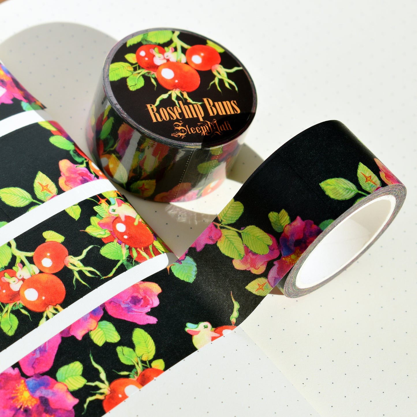 Rosehip Buns Washi Tape