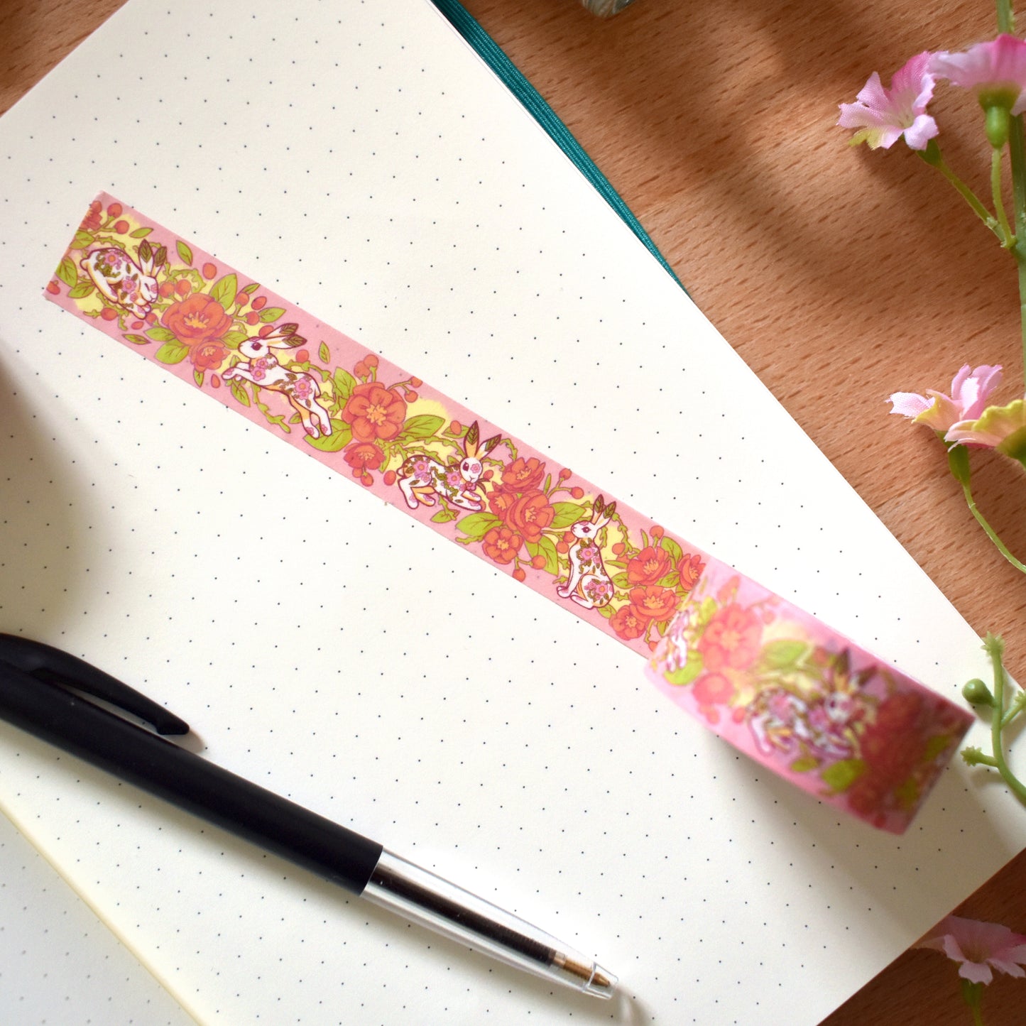 Summer Hares Washi Tape