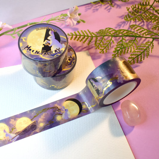 Moon Factory gold foil washi tape