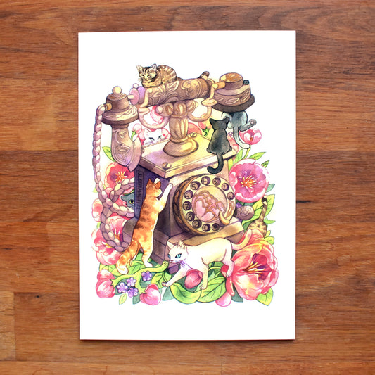 Catcalling - Postcard Print