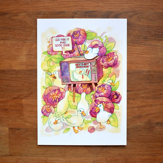 Good Duck - Postcard Print
