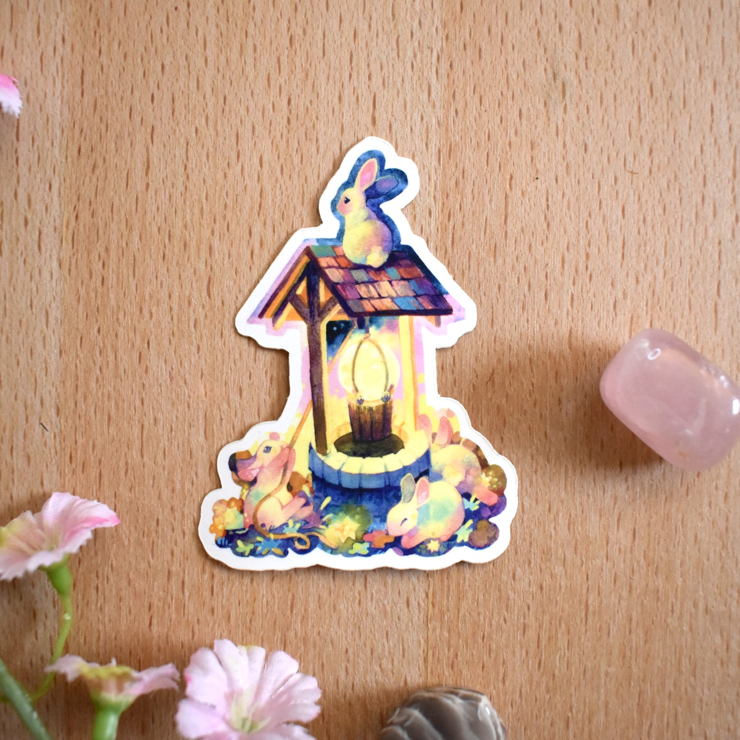 Wishing Well Sticker