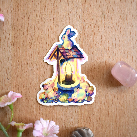 Wishing Well Sticker